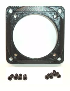 60 mm bis 50 mm ZENTRIERTER OFFSET Lüfter Adapter Konverter Wechsel PC Gehäuse Mod Custom - Bild 1 von 5