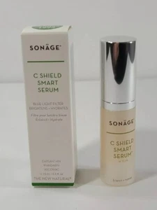 Sonage C Shield Smart Serum filtro luce blu 0,5 fl oz illumina e idrata nuovo con scatola - Foto 1 di 12