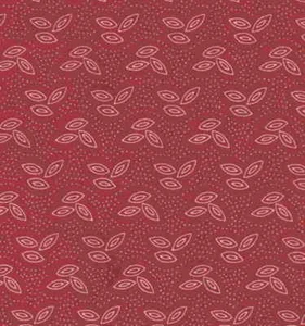 Fat 8ths and Friends 1930s reproduction red ITB fabric - Picture 1 of 1