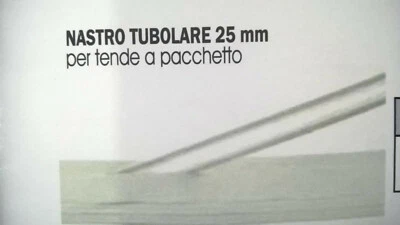 NASTRO TUBOLARE EMMEBI PER TENDE A PACCHETTO STECCATE