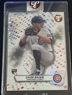 2023 CALEB KILIAN TOPPS PRISTINE #140 RC REFRACTOR ENCASED! - Image 1 of 2