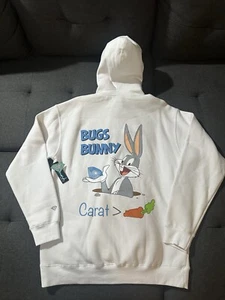 Diamond Supply Co x Looney Tunes Bugs Bunny Sudadera con Capucha Talla Grande NUEVA IMPRESIÓN GRANDE - Imagen 1 de 7