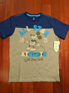 Walt Disney World All Star Athlete Boys T-Shirt Size L 10-12 NWT