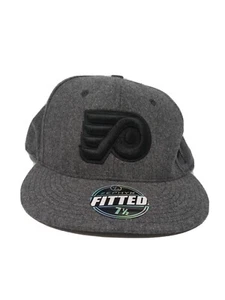 Philadelphia Flyers Zephyr 32/5 Rare Sample Embroidered Gray Hat Size 7 ½ - Picture 1 of 10