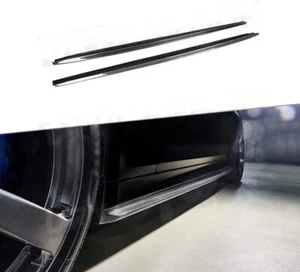 Real Carbon Fiber Side Skirts For 2017-2022 BMW 5 Series G30 540i M Sport F90 M5 - Picture 1 of 8