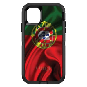 OtterBox Defender for iPhone / Samsung Galaxy - Portugal Waving Flag - Picture 1 of 40