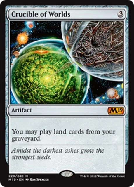 MTG - CRUCIBLE OF WORLDS - M19/Core Set 2019 (M) - Image 1 of 1