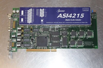 Audioscience ASI4215 Digital Audio Adapter PCB4200 REV C0 PCI Card - Image 1 of 2