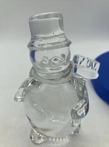 Baccarat Kristall Noel Schneemann 2101702 mit Etikett - Bild 1 von 8