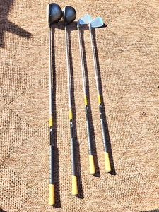Walter Hagen Jr. Series III Junior Golf 6 & 7 Irons . #1 driver 38" and FW - Picture 1 of 12