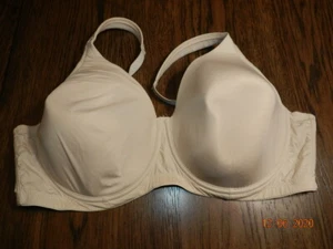 Leading Lady Bra Size 40DD Underwire Beige Style 5028 Lightly Padded Contour Bra - Picture 1 of 3