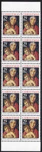 Scott #2710 Madonna & Child (Bellini) Vertical Strip (Block) of 10 Stamps - MNH - Picture 1 of 1