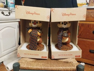 Walt Disney Parks Holiday Christmas Chip n’ Dale Nutcrackers  - Image 1 of 4