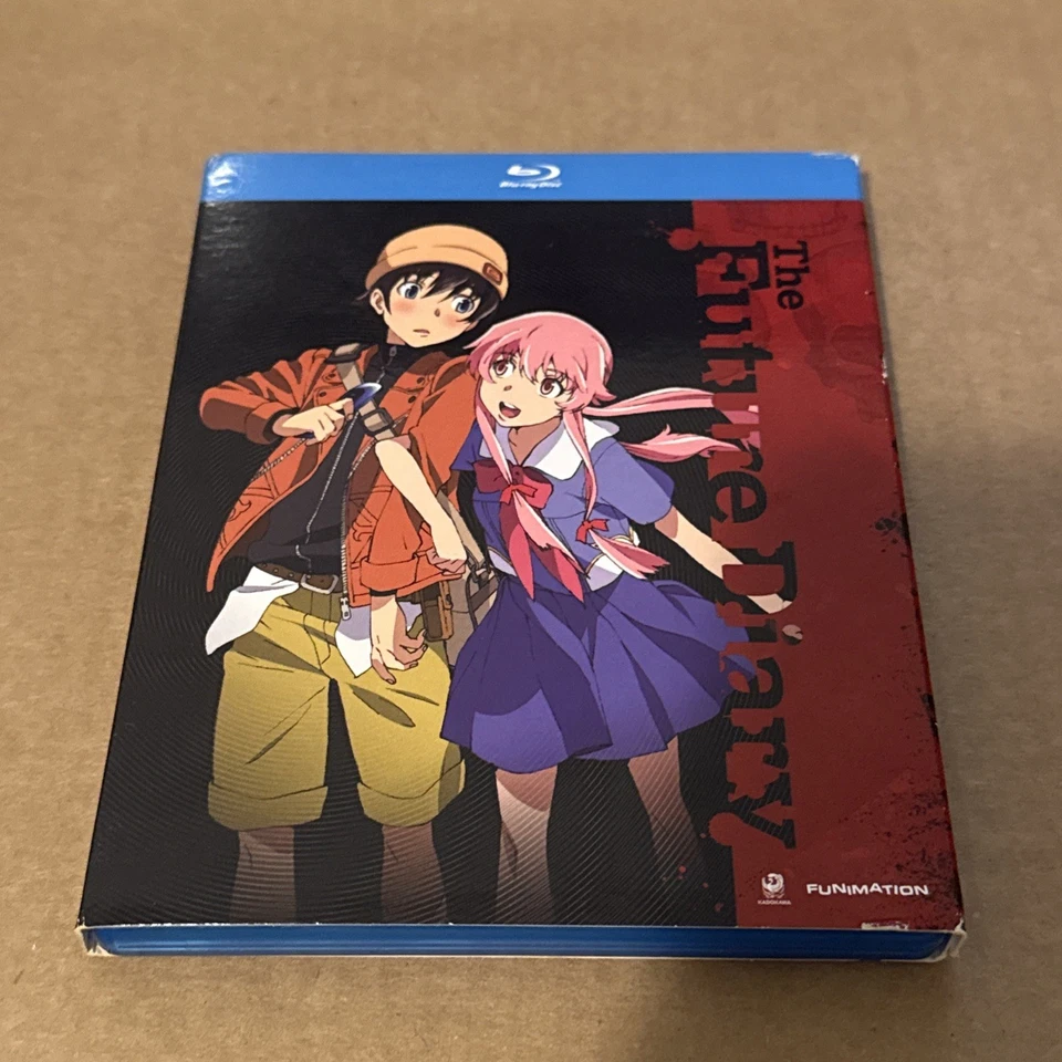 Future Diary:  The Complete Series Blu-ray 3-Disc w/Slipcover RARE OOP - Image 1 of 4