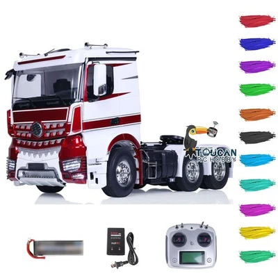 1/14 RC Tractor Truck 6x4 3363 Ready to Run Remote Control Car Model I6S Radio - Image 1 of 4