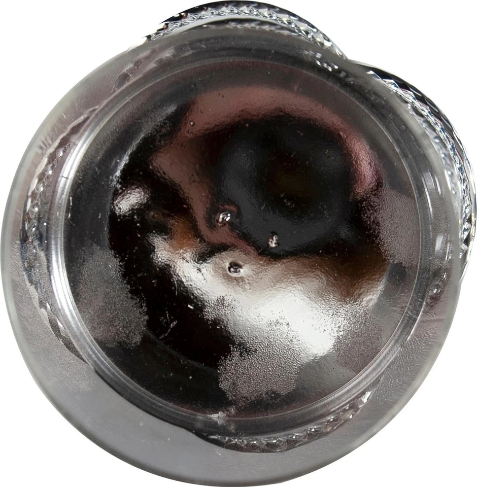 Castiçal de ferro metálico prata com base de mármore - Imagem 1 de 4