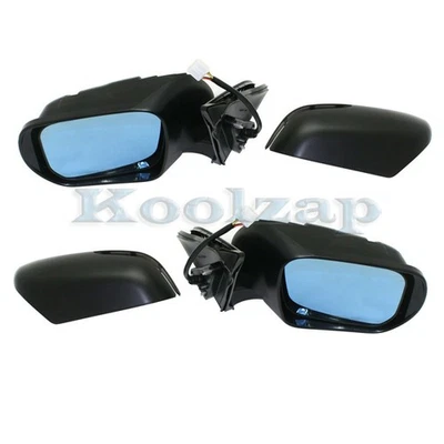 Para 09-13 Grand Vitara Espelho de Porta de Vidro Azul Aquecido Conjunto de Sinal de Direção Par - Imagem 1 de 4