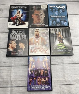 WWF Wrestling DVD Lot Summer Slam Undertaker The Rock Stone Cold Steve Austin - Foto 1 di 4