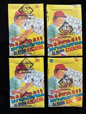 1981 Topps Baseball Stickers Box BBCE and New Album - Lot of 4 - Image 1 of 4