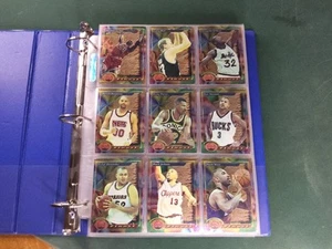 1993-94 Topps Finest Basketball Complete Set 1-220 NM In Binder RARE!! Jordan - Picture 1 of 20