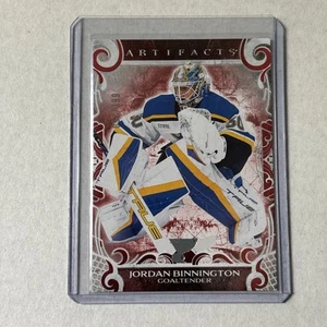 2024-25 Artifacts Ruby Jordan Binnington #109 Blues /399 - Picture 1 of 2