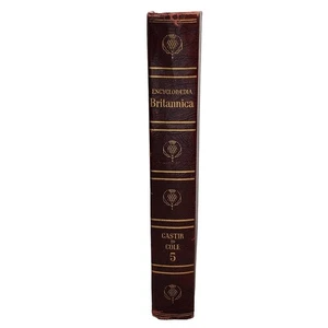 1959 Edition Encyclopedia Britannica Vtg HC Volume 5 CASTIR to COLE Educational - Picture 1 of 9