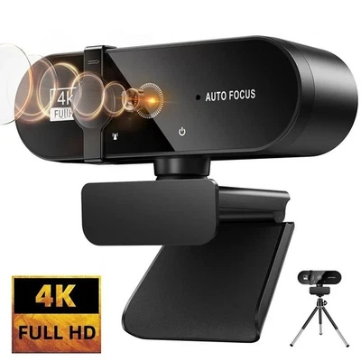 1080P Full HD USB Webcam Camera Auto Focus with Microphone For PC Laptop Desktop - Image 1 of 4