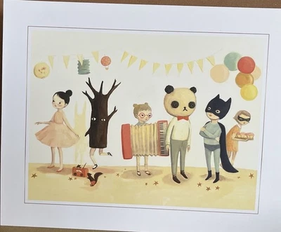 Dream World 2018 Emily Winfield Martin impressão no quadro 8” x 10” - Imagem 1 de 2