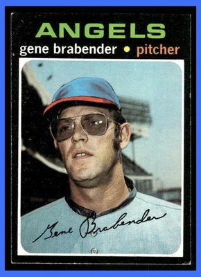 Topps 1971 - High # Gene Brabender #666 Ex Foto 1 de 3