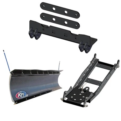 Kit de arado KFI para Hisun Motors Axis 500 2010-2026 con hoja Pro-Poly de 72" Foto 1 de 2