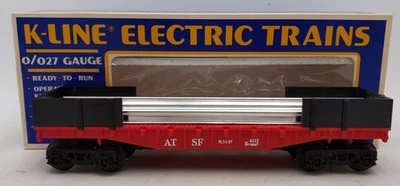 K-Line O Gauge K6612 AT&SF (Santa Fe) Rail Carrier EX/Box - Image 1 of 4