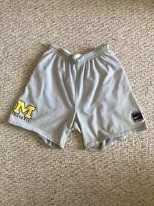 Vintage 80’s University Of Michigan Football Nike Shorts - Picture 1 of 8