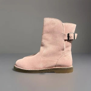 Birkenstock Pink Leather Shearling Boots EU 40 / US 9 – New with Tags - Picture 1 of 10