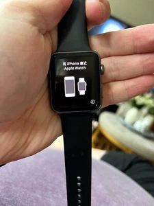 Apple Watch 7000 Series Smart Watch Unisex Silver 42mm LOCKED FOR PARTS - Zdjęcie 1 z 4