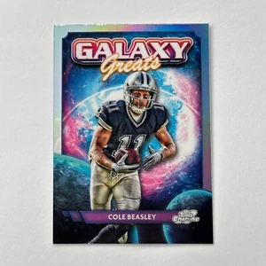 2024 Topps Chrome Cosmic - Galaxy Greats Cole Beasley #GG-25 Dallas Cowboys - Picture 1 of 2