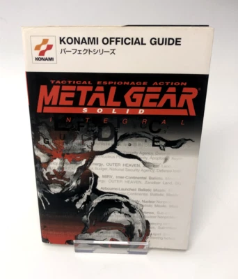METAL GEAR SOLID INTEGRAL - Official Guide PlayStation PS1 Konami ** JAPANESE ** - Image 1 of 4