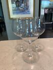 Crystal Tall Giant Wine Glasses By Nachtmann Vivendi  Pokal Germany (3) Signed