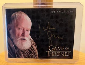 Game Of Thrones Autograph Card: Julian Glover (Pycelle) Valyrian Steel - Picture 1 of 2