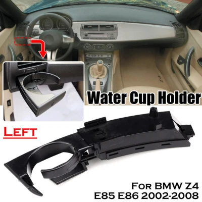 Portabotellas del lado izquierdo del conductor tablero de instrumentos bebida para BMW Z4 E85 E86 2003-2008 Foto 1 de 4