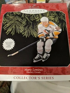 Mario Lemieux Keepsake Ornament 1998 - Picture 1 of 2