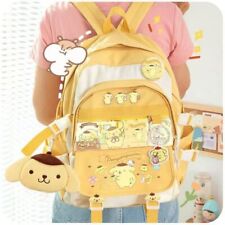 Cinnamoroll Melody Kuromi Purin Backpack Large Capacity Schoolbag Girl Gift Kid