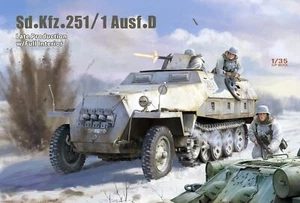 SNOWMAN SP-8001 1/35 Germany Sd Kfz.251/1 D-type Armored Structure Vehicle - Picture 1 of 9