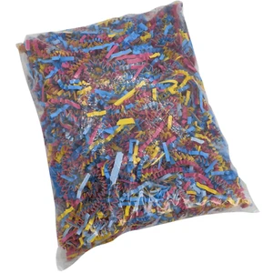 1654 Rainbow Crinkle Paper Bird Toy Filler Colorful Shreddable Fun for Foraging - Picture 1 of 6
