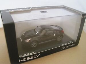 NOREV NISSAN 370Z GT EDITION in BLACK 1:43 DEALER MODEL CAR