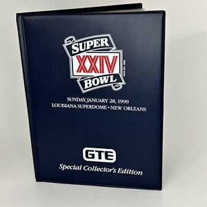 GTE Pro Set Super Bowl XXIV Special Collectors Edition 40 Card Set 1990
