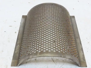 3/16" Thick Perforated Steel Plate Granulator Screen 1/4" Holes 0.331" O.C. - Picture 1 of 10