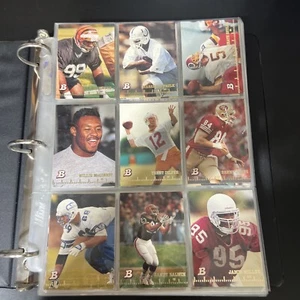 🔥1994 Bowman Football Set Marshal Faulk, Mawae, Bruce, Sehorn, Levens Rookies, - Picture 1 of 20