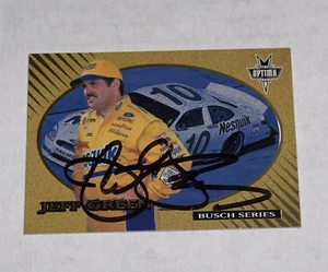 Jeff Green 2001 PRESS PASS OPTIMA NESQUIK VINTAGE NASCAR autographed card - Picture 1 of 1