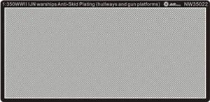 1/350 WWII IJN Warship antiskid plating Hullway & Gun Platform NW35022 - Picture 1 of 1