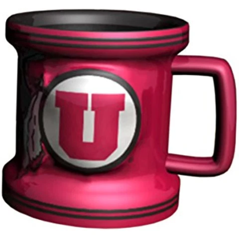 NCAA Utah Utes Sculpted Mini Mug, 2-ounce Cover
